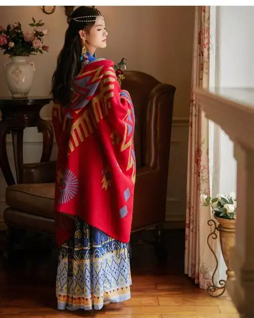 【云南旅游穿搭】西双版纳傣族服装新疆西藏旅游衣服拉萨穿搭女装适合