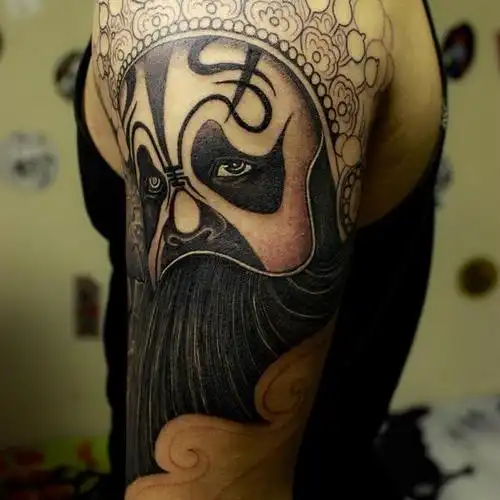 楚霸王 改版后 未完成_纹身吧社区 - 纹身大咖