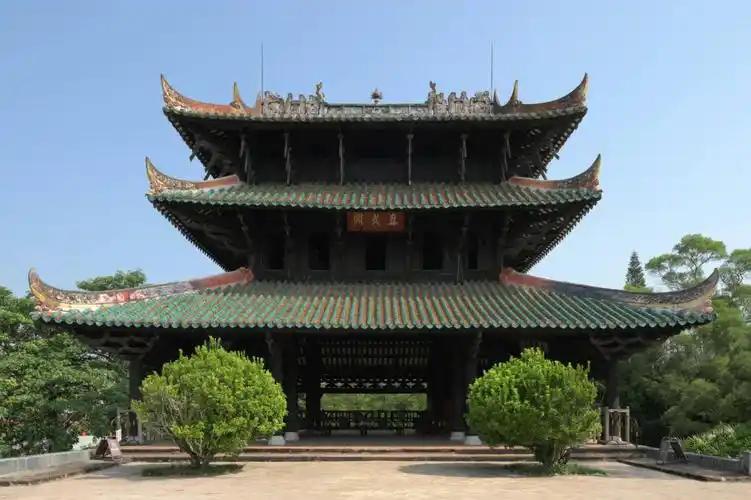 明代奇构经略台真武阁