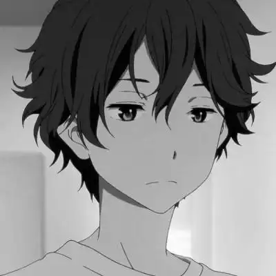 日漫系黑白帅气男头_男生动漫头像_头像屋