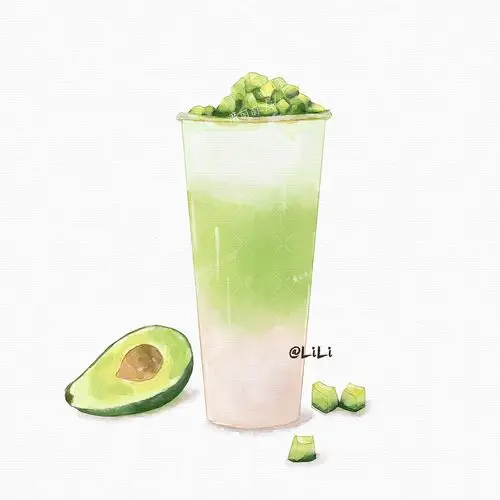 手绘奶茶|插画|创作习作|半白的画 - 原创作品 - 站酷 (zcool)