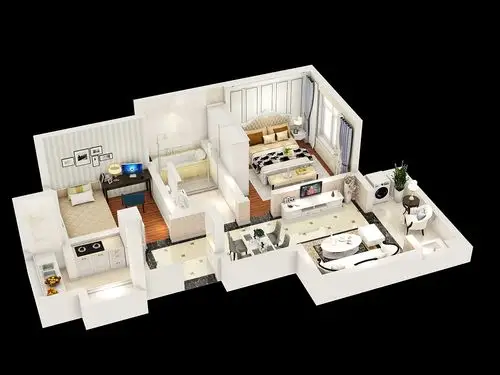 超美超酷的立体效果图来一波, 更细致容易做参考