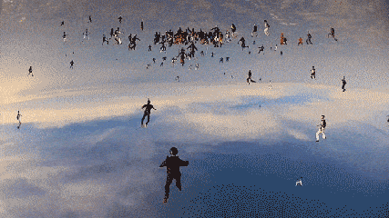 极限运动gif跳伞gif人群gif表演gif