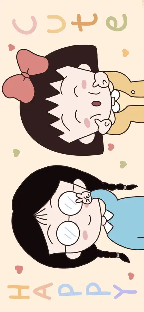 少女心壁纸樱桃小丸子