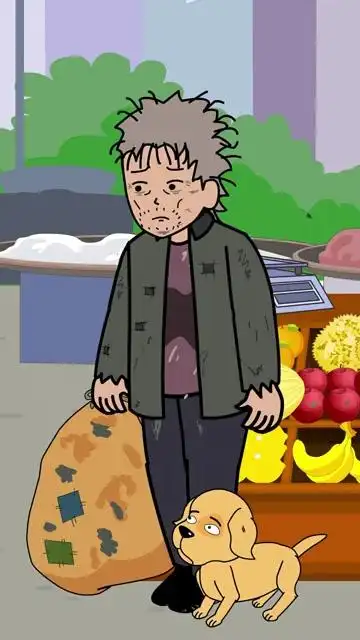 我是流浪汉,但我的狗不是流浪狗