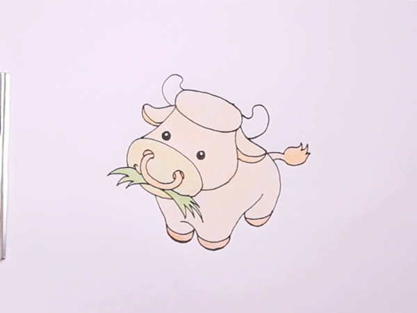 100种幼儿园简笔画教程小牛简笔画2