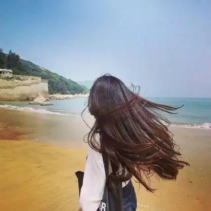 背影唯美头像女