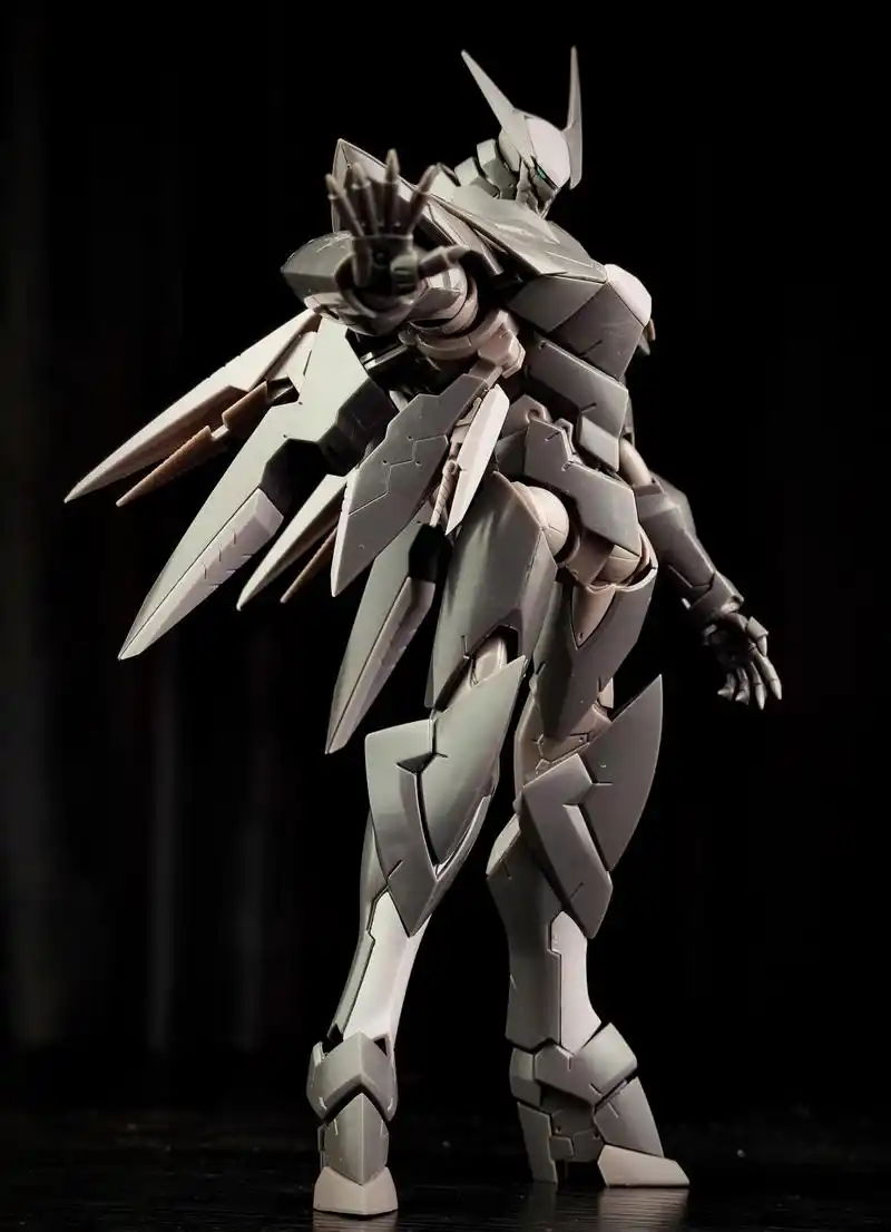 模型欣赏:寿屋 全金属狂潮 plan1055 1:60 钢铁堕天使 ,by gunpla