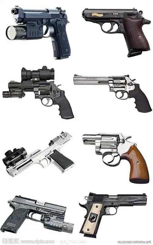 名枪大全源文件__psd分层素材