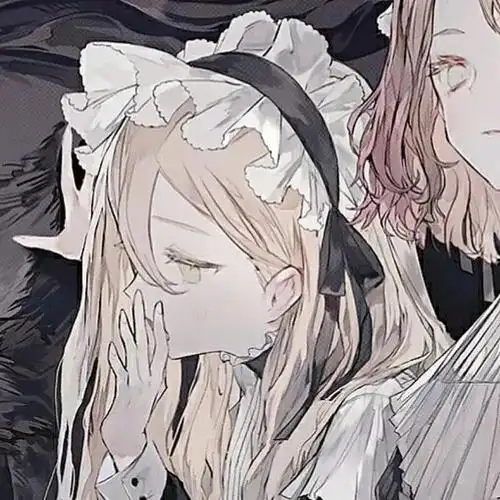 微丧系闺蜜头像 | 骂我可以,动手,请打我朋友