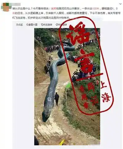 巨龙引发宜宾地震泥石流这则奇闻的漏洞有点多