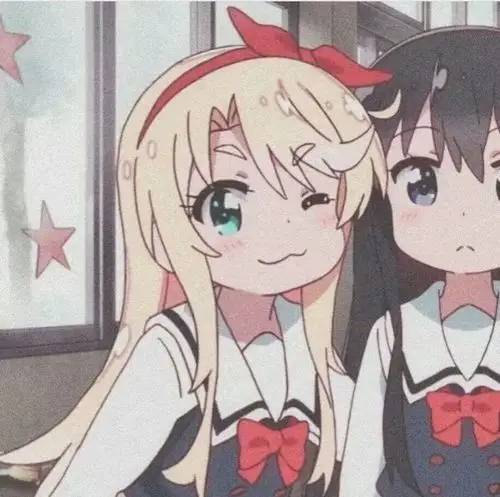 头像动漫卡通三人闺蜜头像