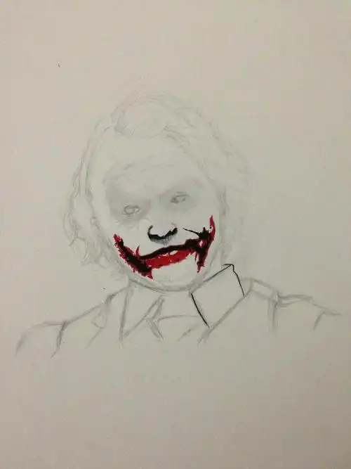 (圆珠笔)黑暗骑士joker