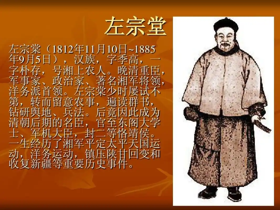 晚清名臣——左宗棠ppt