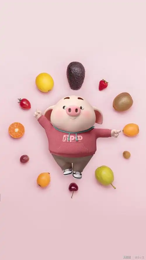 小猪系列图片调皮可爱萌萌哒
