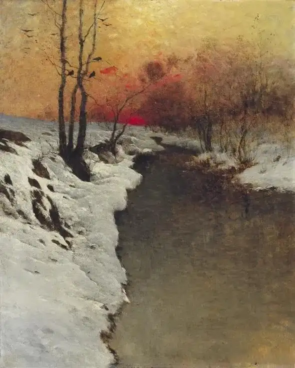 匈牙利风景画家贝拉·斯潘依风景油画作品欣赏