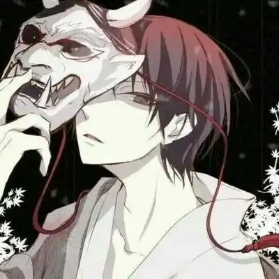 动漫头像 #帅气 #面具