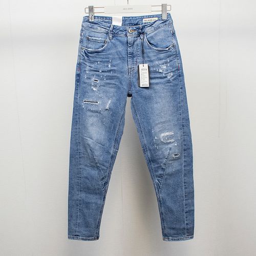 特价able jeans四季牛仔裤女裤bf男朋友裤做旧潮裤乞丐风潮锥形裤