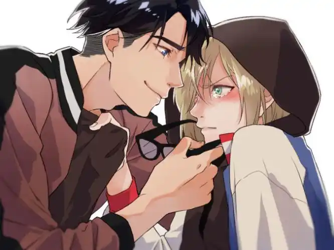 p站画师 贫弱hnjk___ 作品【侵删致歉】奥尤【侵删致歉】冰上的尤里