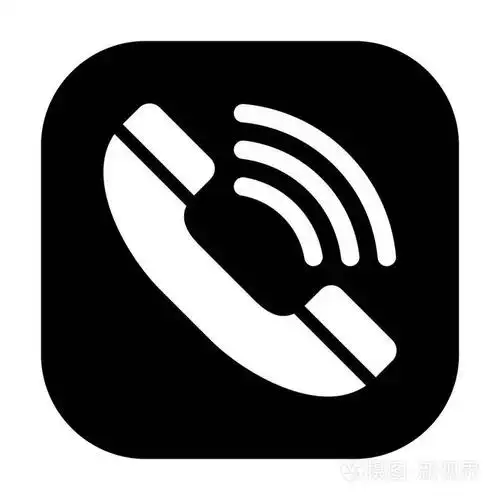 手机黑色图标. 电话号码隔离在白色背景上. 矢量eps.