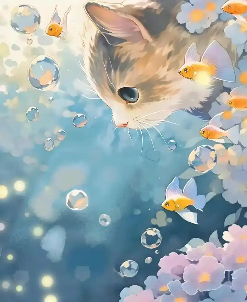 多种风格的萌萌的小猫咪头像,太治愈了