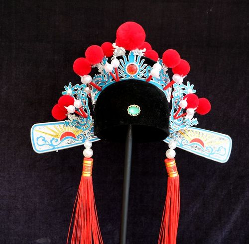 帽子京剧黄梅戏服装戏曲豫剧状元盔头官人新郎民族服装