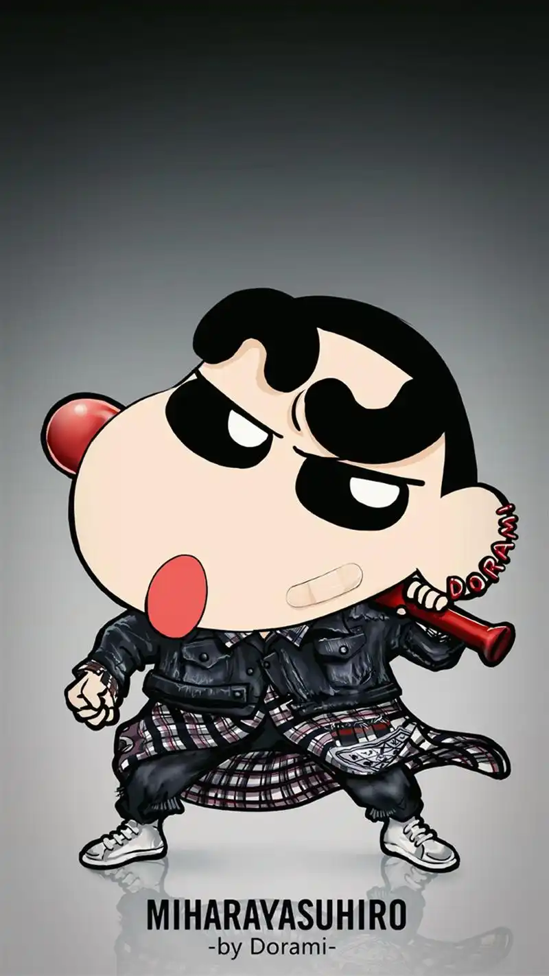 蜡笔小新土豪版iphone6splus壁纸蜡笔小新名牌卡通人物手绘iphone6s