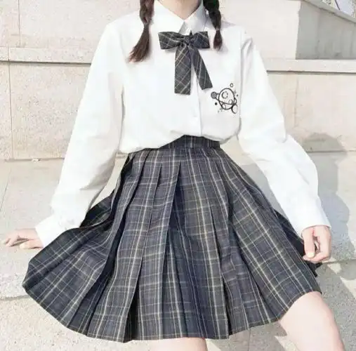 jk女生头像_低头