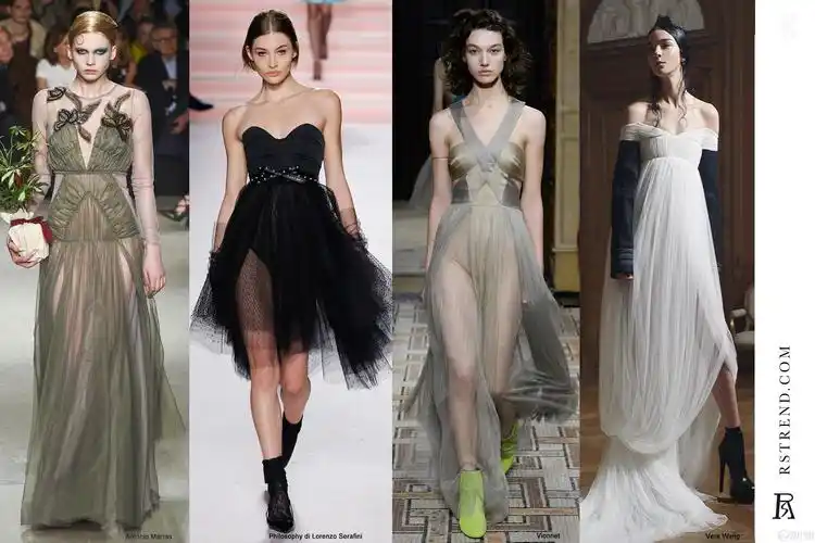 t台分析透明薄纱