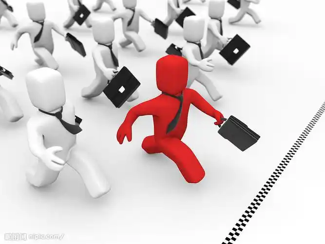 3d小人上班族图片