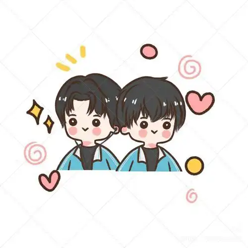 豆豆眼_伪装学渣朝俞q版绘画作品