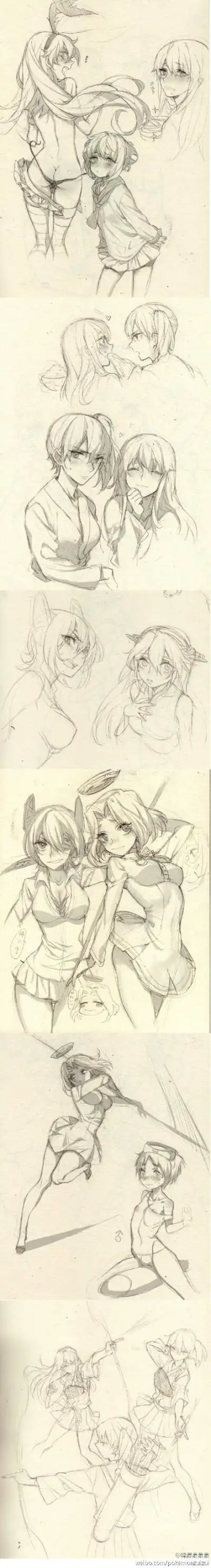 绘画学习# 动漫人物脸部表情绘画学习,教你怎样从正面,侧面,3/4式角