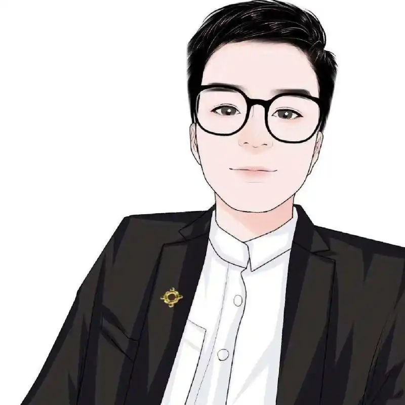 简约精致又好看的男士专属漫画头像,男生换上这样的手绘头像,事业上的