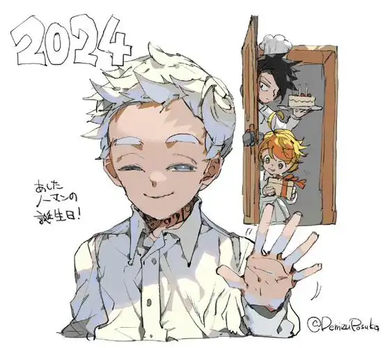 3 月 21 日 是#约定的梦幻岛#诺曼的生日96