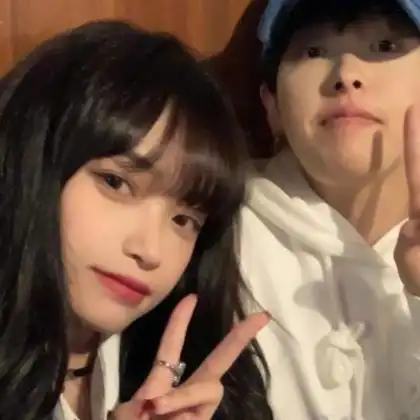 情侣头像超仙真人 高清双人神仙情侣头像真人一人一半图片_情侣头像