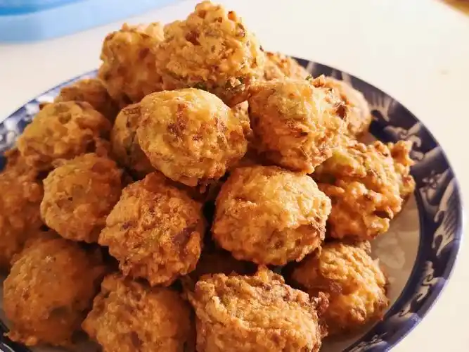 油炸青萝卜丸子素丸子