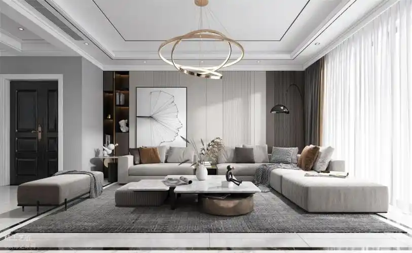 骧龙国际140平现代轻奢风格案例