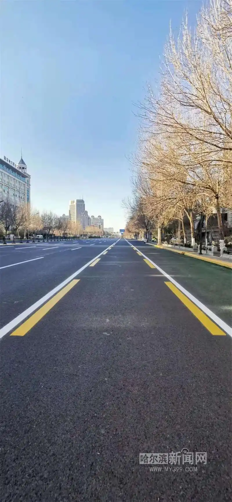 全市道路标线焕然一新67