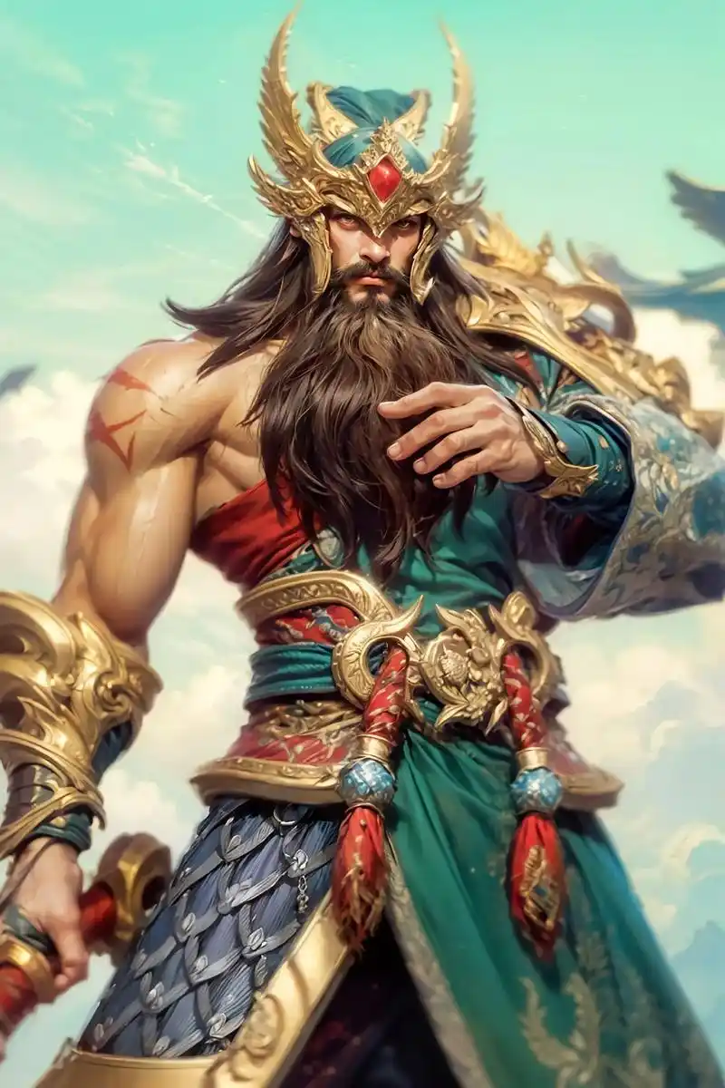 国漫 #三国 #手机壁纸 #壁纸 #关羽 有你们心动的吗 - 抖音