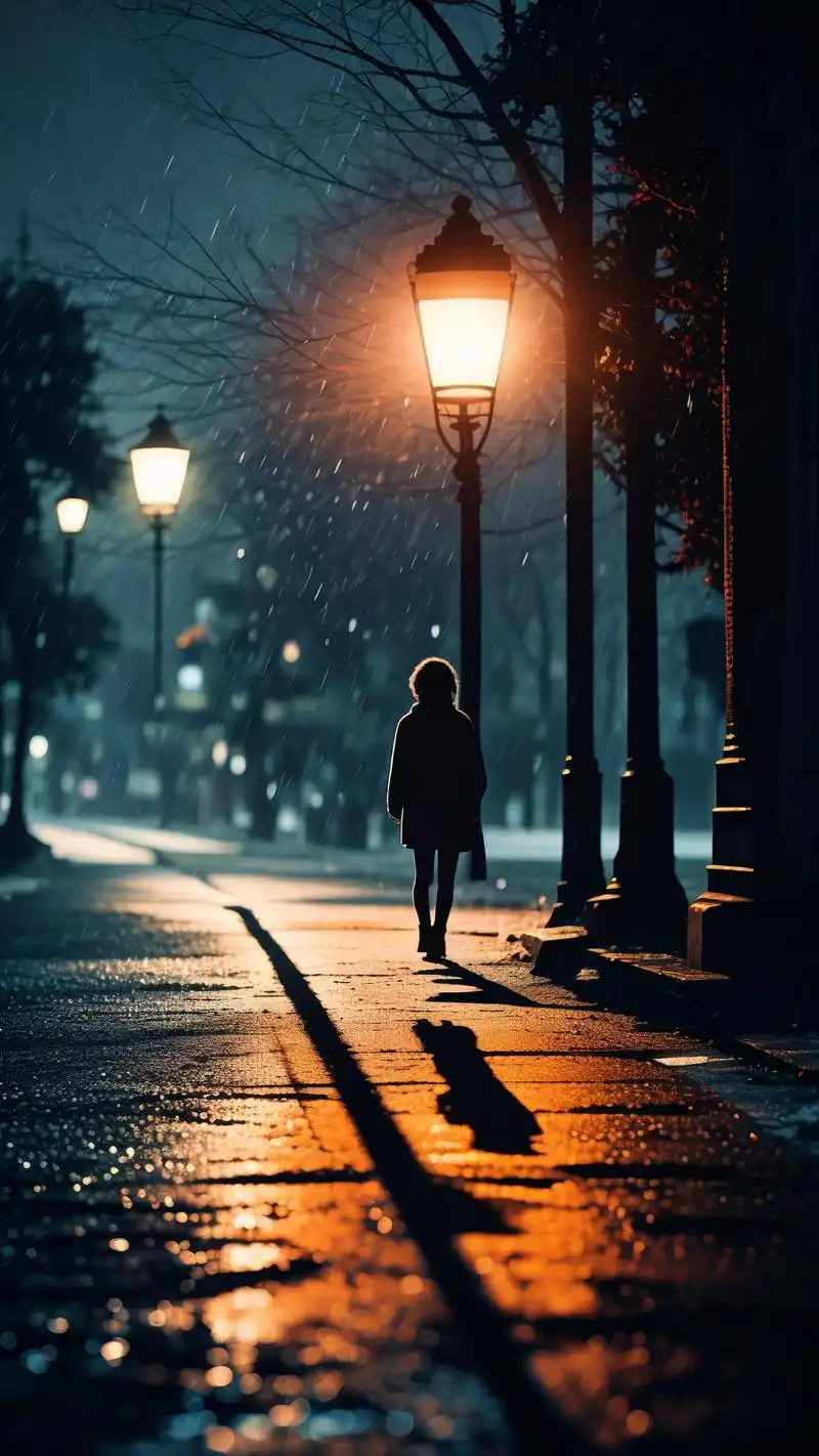 93伤感夜晚,微信背景图推荐92