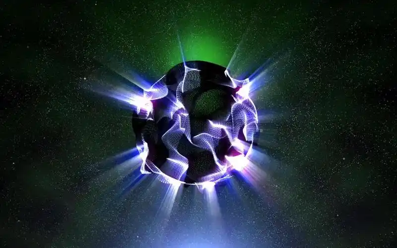 球魔术表演魔幻粒子球灯光秀走秀晚会演出大屏幕led舞台背景视频素材