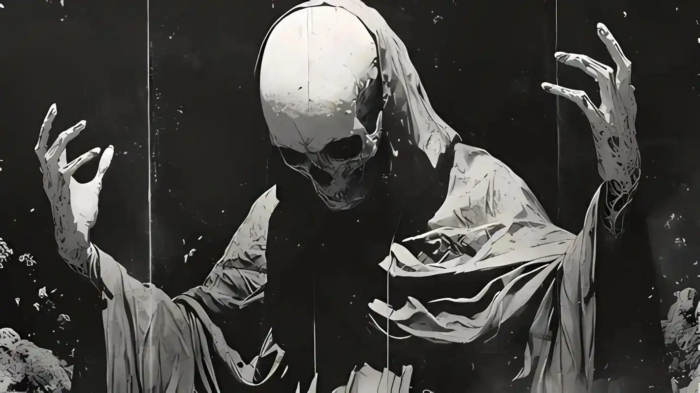 欢迎取图 #承包你的图库 #骷髅#压迫感#阴暗  黑暗的使 - 抖音