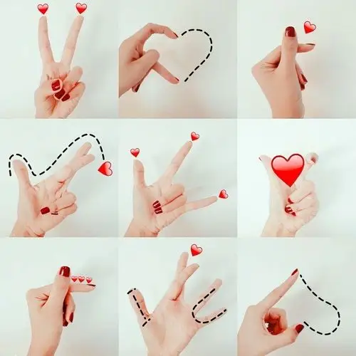 六年级) 写美篇 手势舞       网络流行词,是抖音上面很火的一种舞蹈