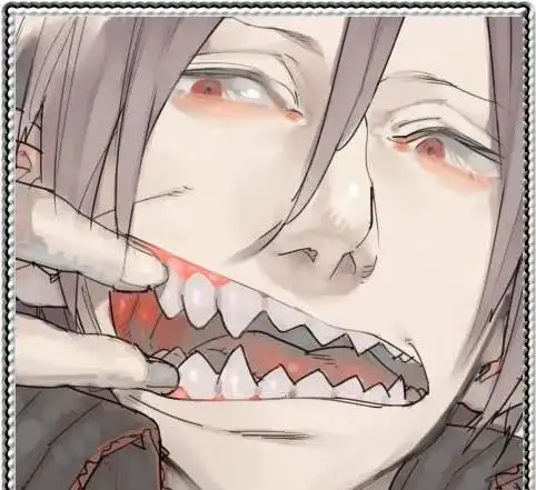 6张暗黑系动漫·男生头像,黑暗是一时,以后多得是康庄大道!