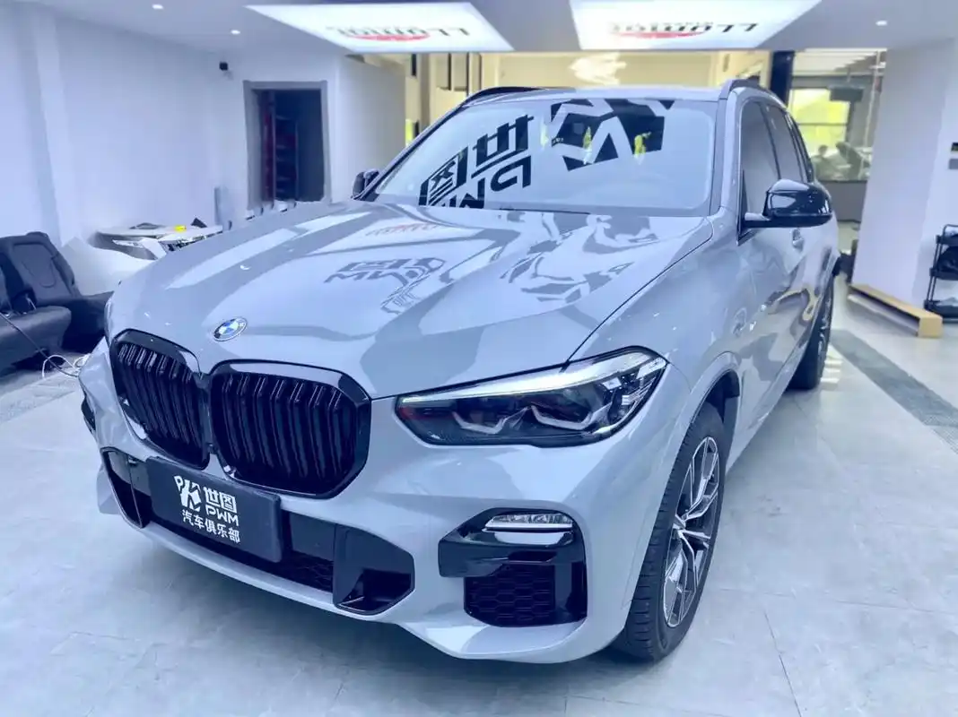 改色膜 宝马x5,ax高亮纳多灰改色案例  #撸车日常 # - 抖音