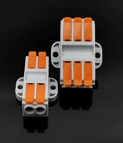 快速接线端子电线对接头电线连接器电工接线工具卡扣式电线卡子 qy-2