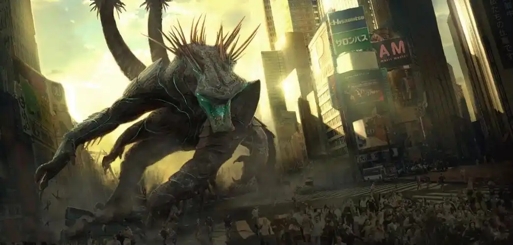 电影《环太平洋》系列中,怪兽与机甲猎人的对抗非常精彩,根据出现的