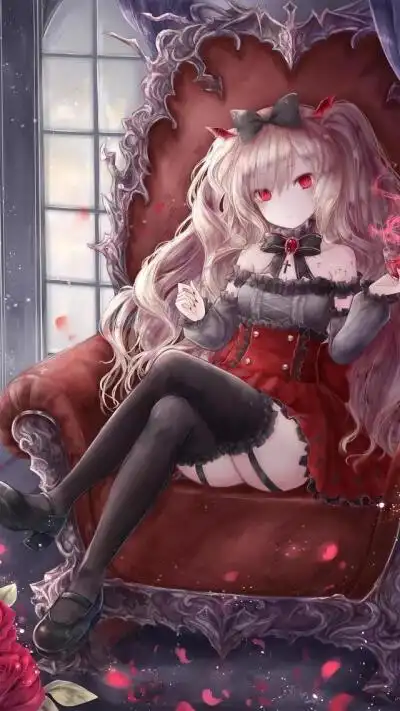 二次元唯美哥特少女