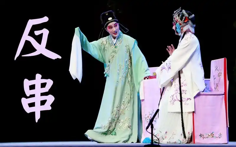 反串沈姐姐的柳梦梅好暖明星反串版昆曲牡丹亭