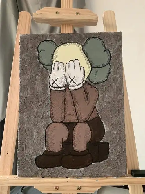 kaws暴力熊怎么画